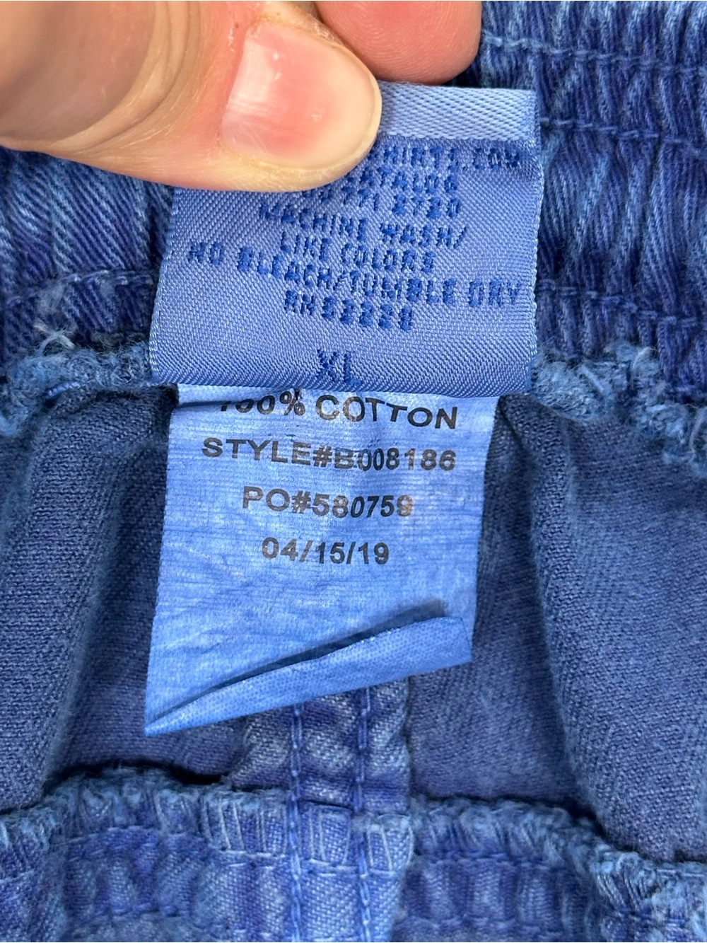 Crazy Shirts Hawaii Original Blueberry Dyed Twill Pants - Mens XL - Picture 6 of 14